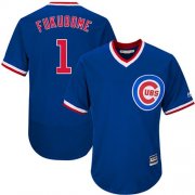 Wholesale Cheap Cubs #1 Kosuke Fukudome Blue Flexbase Authentic Collection Cooperstown Stitched MLB Jersey