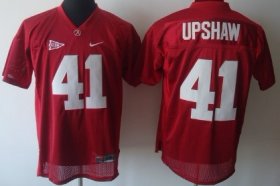 Wholesale Cheap Alabama Crimson Tide #41 Courtney Upshaw Red Jersey