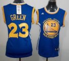 Wholesale Cheap Women's Golden State Warriors #23 Draymond Green 2014 New Blue Jersey