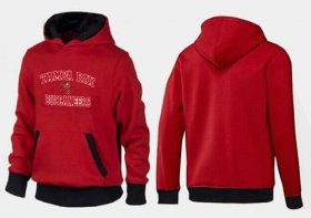 Wholesale Cheap Tampa Bay Buccaneers Heart & Soul Pullover Hoodie Red & Black