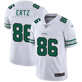 Wholesale Cheap Nike Eagles #86 Zach Ertz White Men\'s Stitched NFL Limited Team Logo Fashion Jersey