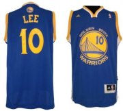 Wholesale Cheap Golden State Warriors #10 David Lee Revolution 30 Swingman Blue Jersey