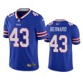 Wholesale Cheap Men's Buffalo Bills #43 Terrel Bernard Blue Vapor Untouchable Limited Stitched Jersey