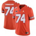 Wholesale Cheap Florida Gators 74 Jack Youngblood Orange College Football Jersey