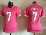 Wholesale Cheap Nike Jaguars #7 Nick Foles Pink Women's Stitched NFL Elite Bubble Gum Jersey