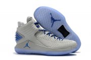 Wholesale Cheap Air Jordan 32 XXXII Shoes White/Blue-Grey