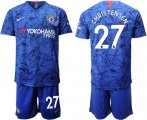 Wholesale Cheap Chelsea #27 Christensen Home Soccer Club Jersey