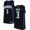 Wholesale Cheap Magic #3 Chuma Okeke Black Basketball Swingman Statement Edition Jersey