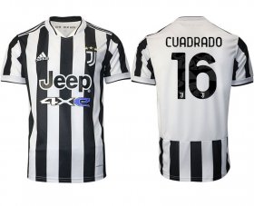 Wholesale Cheap Men 2021-2022 Club Juventus home aaa version white 16 Adidas Soccer Jersey