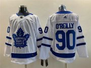 Cheap Men's Toronto Maple Leafs #90 Ryan O'Reilly White Stitched Jersey