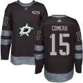 Cheap Adidas Stars #15 Blake Comeau Black 1917-2017 100th Anniversary Stitched NHL Jersey