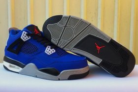 Wholesale Cheap Air Jordan 4 Retro Encore Deep Blue/Black-Gray-Red