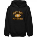 Wholesale Cheap Pittsburgh Steelers Preschool Standard Issue Pullover Hoodie Black