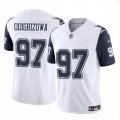 Cheap Men's Dallas Cowboys #97 Osa Odighizuwa White F.U.S.E Vapor Untouchable Limited Stitched Football Jersey