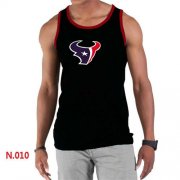 Wholesale Cheap Men's Nike NFL Houston Texans Sideline Legend Authentic Logo Tank Top Black