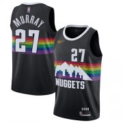 Wholesale Cheap Nuggets #27 Jamal Murray Black Basketball Swingman City Edition 2019-20 Jersey