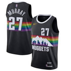 Wholesale Cheap Nuggets #27 Jamal Murray Black Basketball Swingman City Edition 2019-20 Jersey