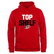 Wholesale Cheap Carolina Hurricanes Top Shelf Pullover Hoodie Scarlet