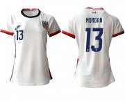 Wholesale Cheap Women 2020-2021 Season National Team America home aaa 13 white Soccer Jerseys