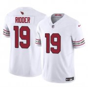 Cheap Men's Arizona Cardinals #19 Desmond Ridder White 2023 F.U.S.E. Vapor Untouchable Limited Football Stitched Jersey