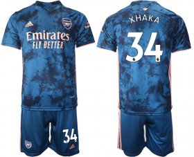 Wholesale Cheap Men 2021 Arsenal away 34 soccer jerseys