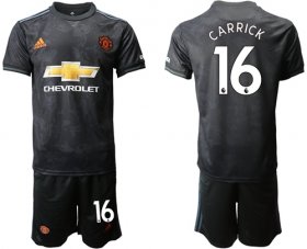 Wholesale Cheap Manchester United #16 Carrick Third Soccer Club Jersey