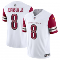 Wholesale Cheap Men's Washington Commanders #8 Brian Robinson Jr. White 2023 F.U.S.E. Vapor Limited Football Stitched Jersey