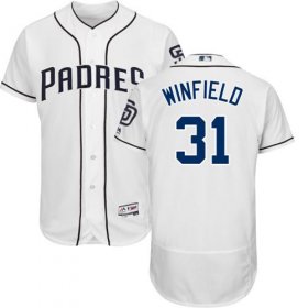 Wholesale Cheap Padres #31 Dave Winfield White Flexbase Authentic Collection Stitched MLB Jersey