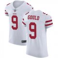 Wholesale Cheap Nike 49ers #9 Robbie Gould White Men's Stitched NFL Vapor Untouchable Elite Jersey