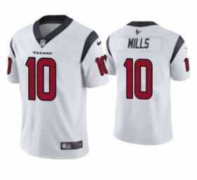 Wholesale Cheap Men\'s Houston Texans #10 Davis Mills White Vapor Untouchable Limited Stitched Jersey