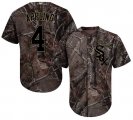 Wholesale Cheap White Sox #4 Luke Appling Camo Realtree Collection Cool Base Stitched MLB Jersey