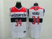 Wholesale Cheap Washington Wizards #34 Paul Pierce Revolution 30 Swingman 2014 White Jersey