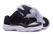 Wholesale Cheap Womens Jordan 11 72 10 Black White