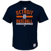 Wholesale Cheap Detroit Tigers Majestic Big & Tall Authentic Collection Team Property T-Shirt Navy