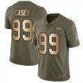 Wholesale Cheap Nike Broncos #99 Jurrell Casey Olive/Gold Youth Stitched NFL Limited 2017 Salute To Service Jersey