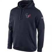 Wholesale Cheap Houston Texans Nike KO Chain Fleece Pullover Performance Hoodie Navy Blue