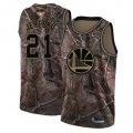 Wholesale Cheap Warriors #21 Jonas Jerebko Camo 2019 Finals Bound Basketball Swingman Realtree Collection Jersey