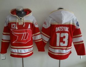 Wholesale Cheap Red Wings #13 Pavel Datsyuk Red 2016 Stadium Series NHL Hoodie