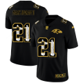 Wholesale Cheap Baltimore Ravens #21 Mark Ingram II Men's Nike Carbon Black Vapor Cristo Redentor Limited NFL Jersey