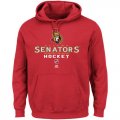 Wholesale Cheap Ottawa Senators Majestic Critical Victory Pullover Hoodie Sweatshirt Red