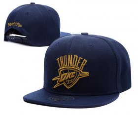 Wholesale Cheap NBA Oklahoma City Thunder Snapback Ajustable Cap Hat XDF 046