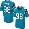 Wholesale Cheap Nike Panthers #98 Marquis Haynes Blue Alternate Men's Stitched NFL Elite Jersey