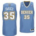 Wholesale Cheap Denver Nuggets #35 Kenneth Faried Light Blue Swingman Jersey