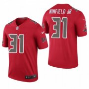 Wholesale Cheap Men's Tampa Bay Buccaneers #31 Antoine Winfield Jr Color Rush Red Jersey