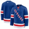 Men's New York Rangers Blank Royal 2024-25 Home Stitched Hockey Jersey