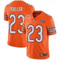 Wholesale Cheap Nike Bears #23 Kyle Fuller Orange Men's 100th Season Stitched NFL Limited Rush Jersey