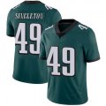 Wholesale Cheap Men's Philadelphia Eagles #49 Alex Singleton Green Limited Midnight Team Color Vapor Untouchable Nike Jersey