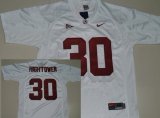 Wholesale Cheap Alabama Crimson Tide #30 Tim Hightower White Jersey