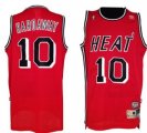 Wholesale Cheap Miami Heat #10 Tim Hardaway Red Swingman Throwback jersey