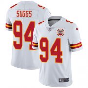 Wholesale Cheap Nike Chiefs #94 Terrell Suggs White Youth Stitched NFL Vapor Untouchable Limited Jersey